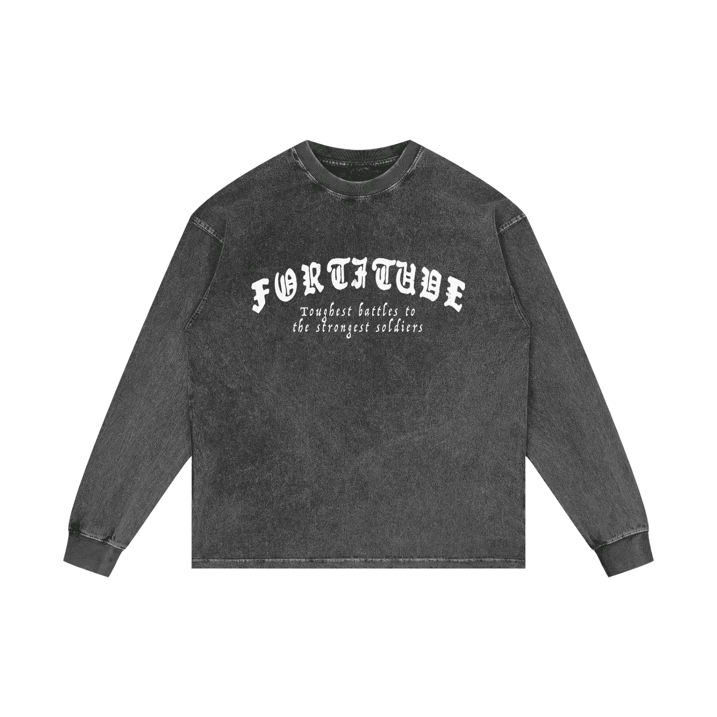 Acid Wash Oversize Long Sleeve T-Shirt
