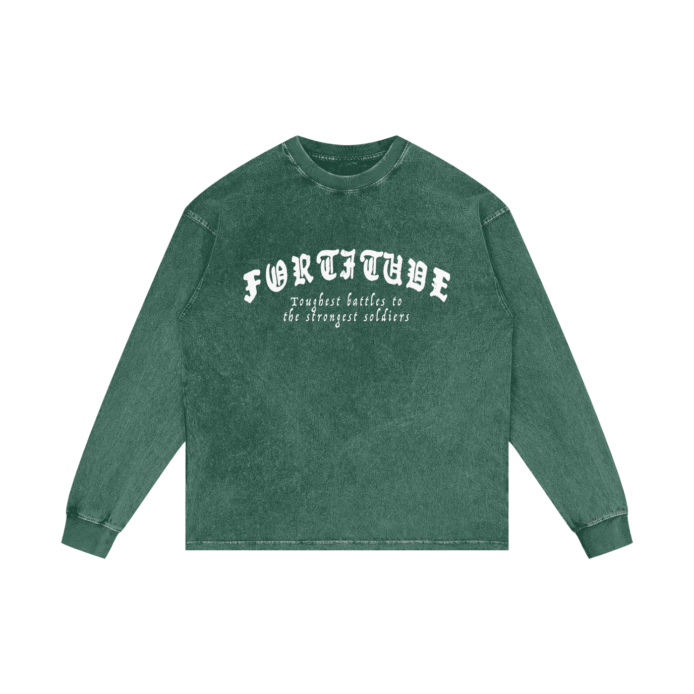 Acid Wash Oversize Long Sleeve T-Shirt