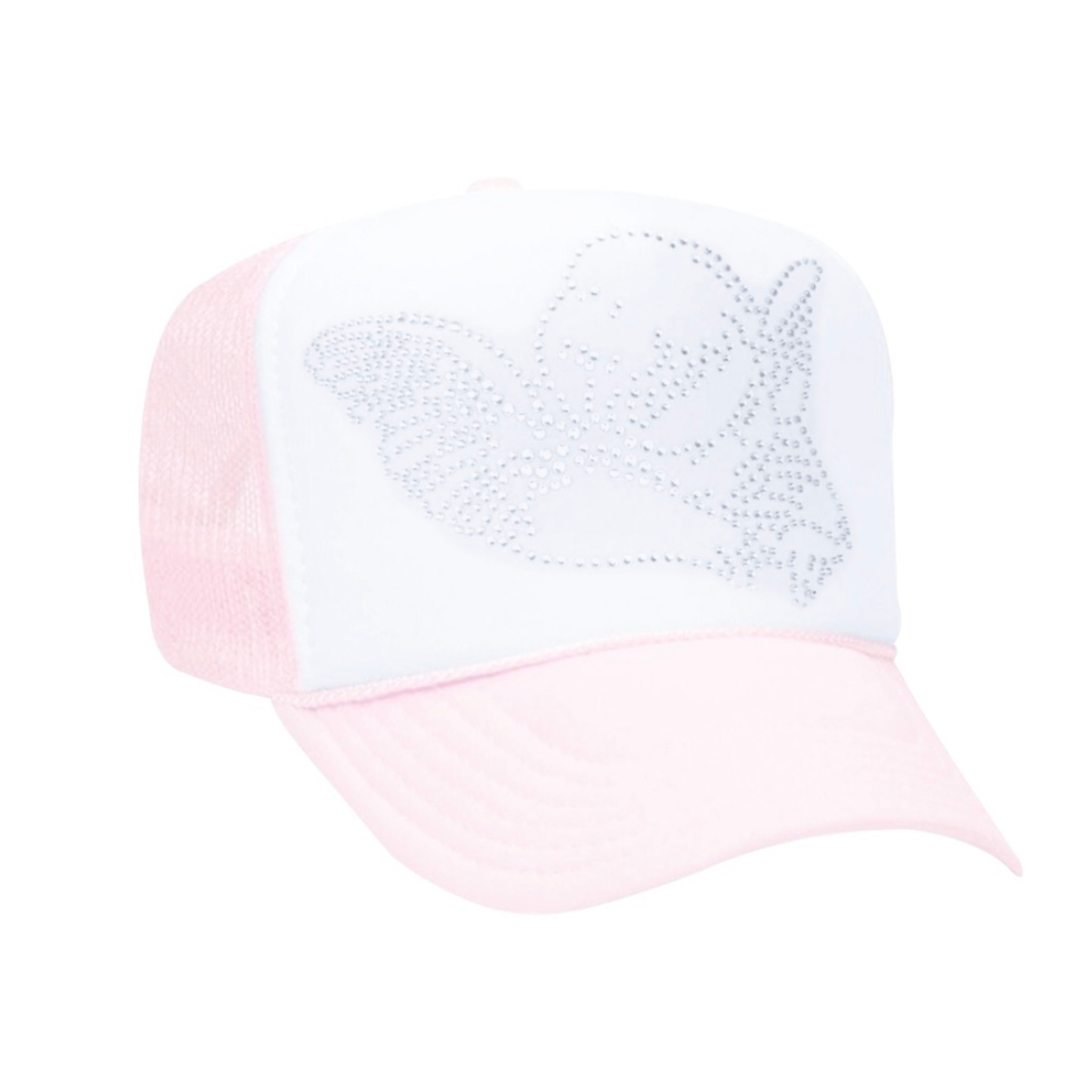 Rhinestone Angel Cap