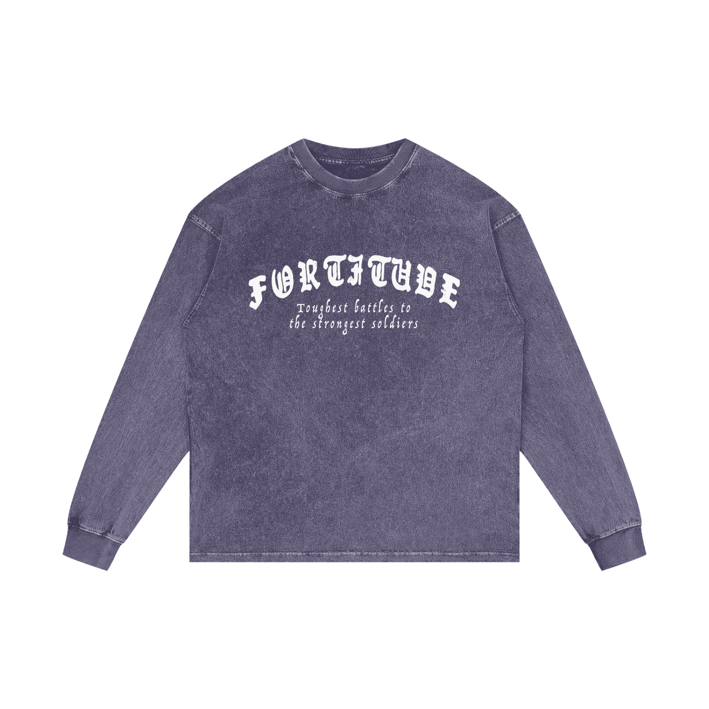 Acid Wash Oversize Long Sleeve T-Shirt