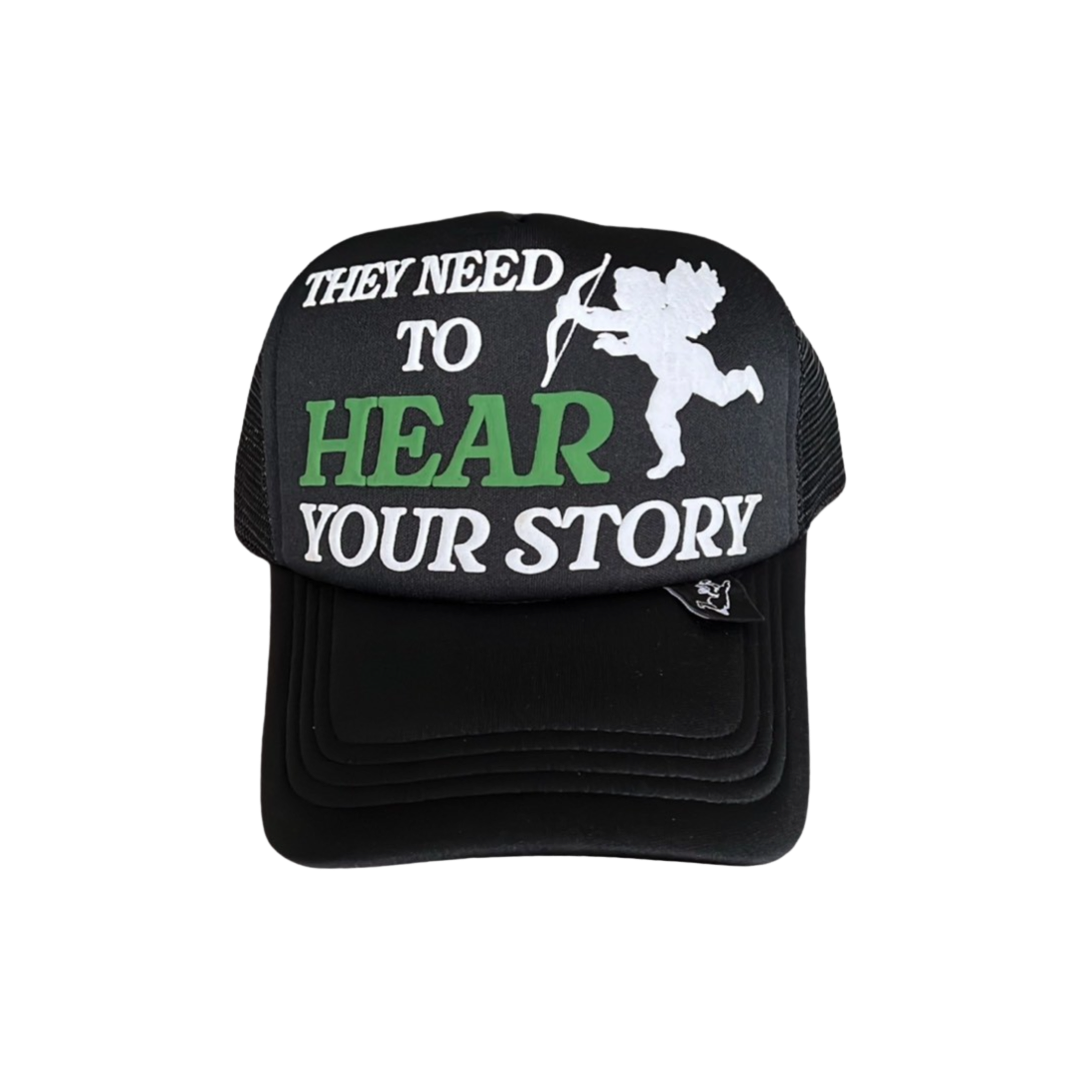 Puff Print Trucker Cap